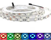 SMD5050 Flexible RGB LED Strip Lights Silica Gel Colorful DC24V 60 Leds Waterproof IP68