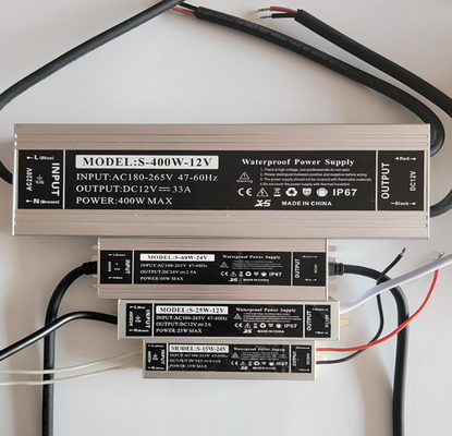 AC220V-240V DC 12V 24V LED Switching Power Supply IP67 Waterproof Outdoor LED Driver