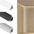 Angle Shape LED Strip Aluminum Profile Anodizing Finish With PMMA Cover