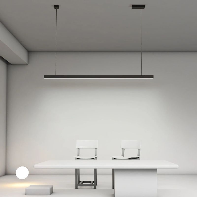 Pendant aluminium led profile with Driver In 100*75mm led aluminium channel
