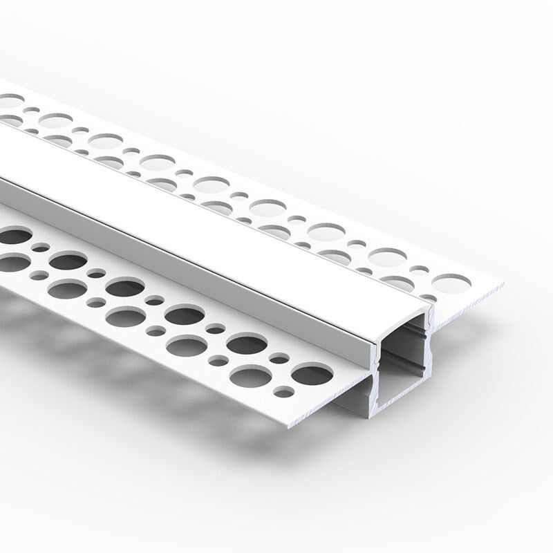 6063 T5 Aluminum Alloy LED Strip Aluminium Profile for Recessed Drywall ...