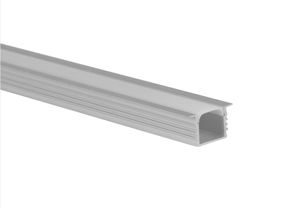 Led aluminum strip profile with PC diffuser Cover for Recessed Aluminum LED Profile