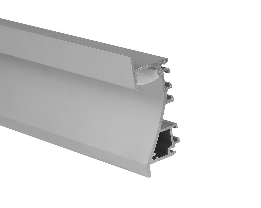 30 Degree Aluminum LED profile with PC diffuser cover for Wall Profile surface mounting