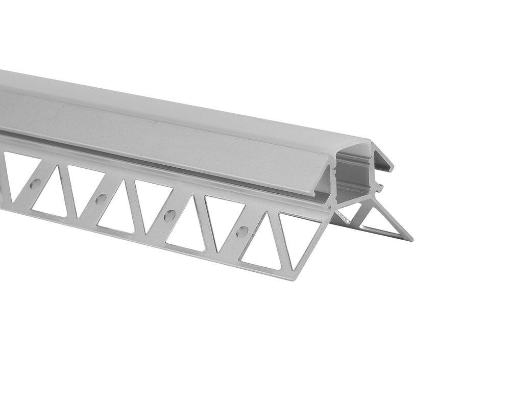 Spray Caoting Recessed Aluminium Led Channel for drywall gypsum wall