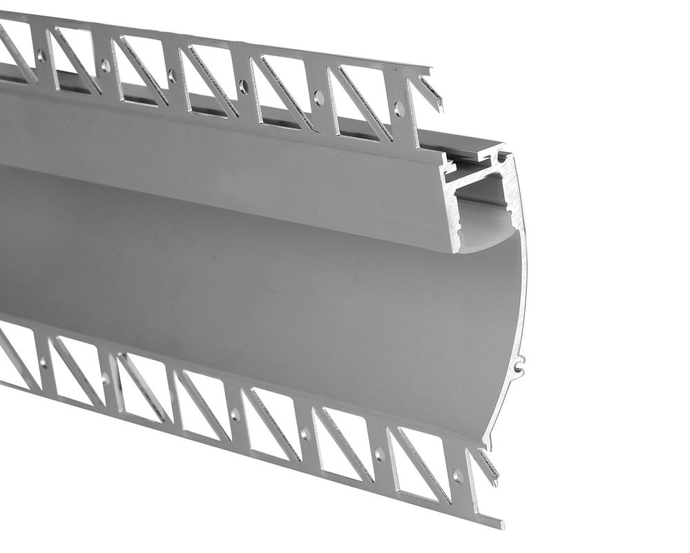 Led strip aluminum profile with PC Diffuser for Led Plasterboard profile