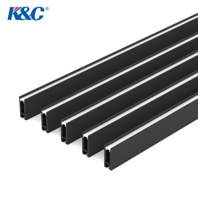 Fosted 9.8mm Width Suspended LED Aluminium Profile 6063 T5
