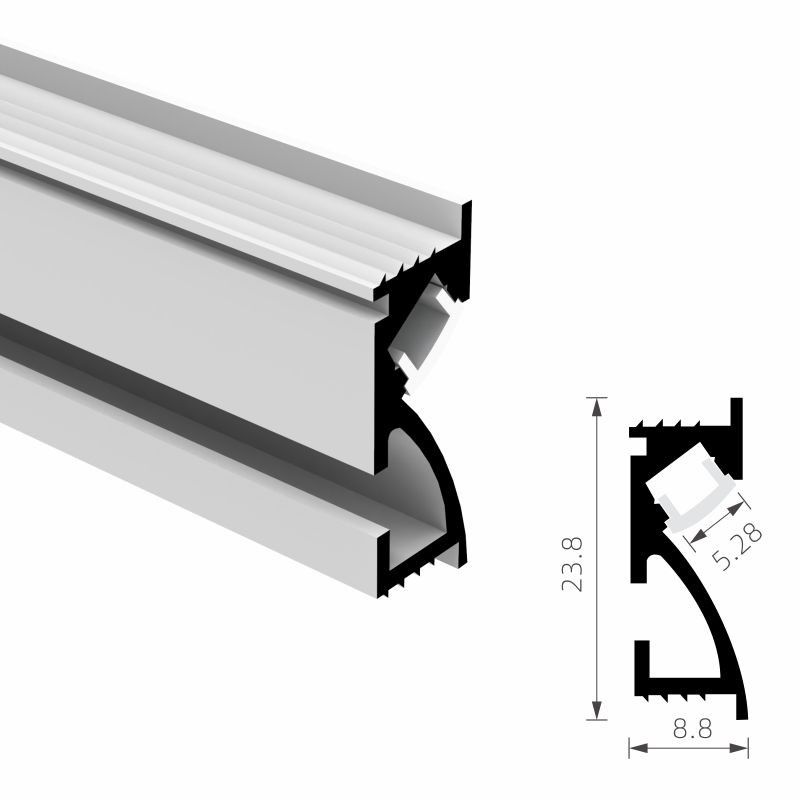 PCB 5mm T5 6063 Linear Light LED Profile