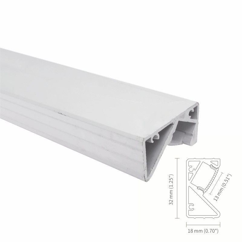 IP45 6063 Recessed Aluminium Led Profile Wall Corner Stair Aluminium Profile