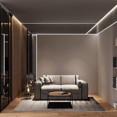 Anodized Small Extrusion Led Strip Aluminium Channel 6063 For Led Strip Lighting