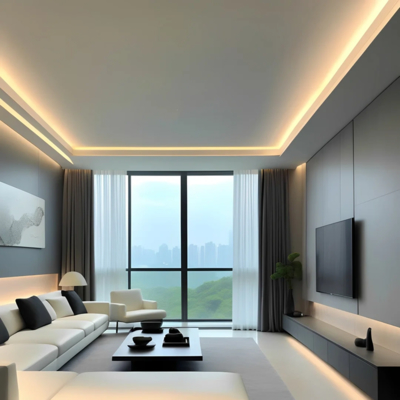 Indoor Corner illumination Aluminum profile LED for Wall lighting