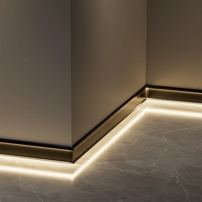 Led strip aluminum profile Aluminum LED Wall Profile For Stair lighting