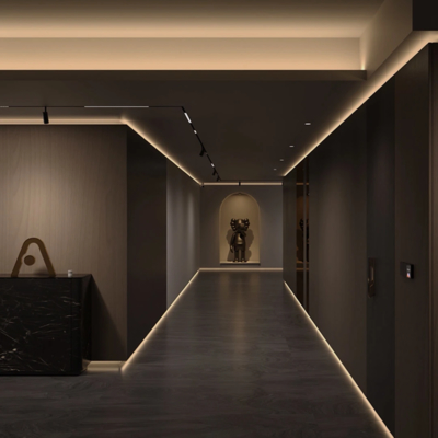 Led Aluminum Profile 102*50mm Up And Down Lighting LED Profile