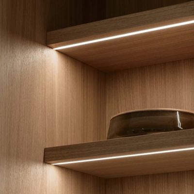 Led aluminum profile Extruded Anodized 12mm Aluminum LED Wall Lighting