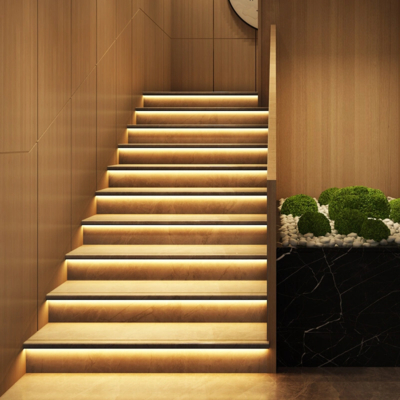 LED Aluminium Extrusion Profiles with PC diffuser cover for interior linear lighting