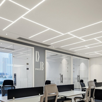 Good price Led aluminum strip profile with PC diffuser Cover for Recessed Aluminum LED Profile online