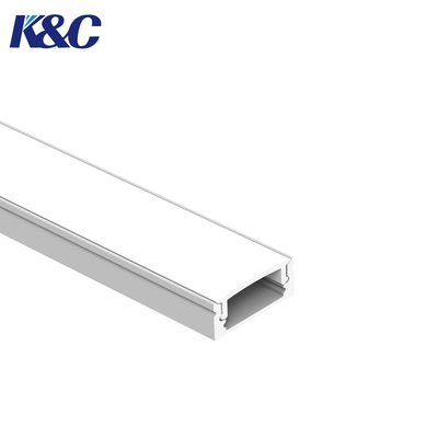 The anodized LED light strip aluminum profiles are seamlessly spliced for easy cutting