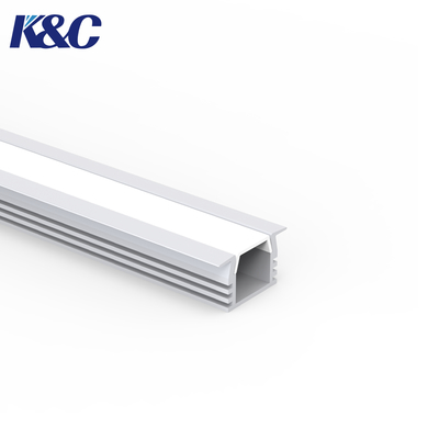 LED high-purity aluminum profiles with embedded decorative edges