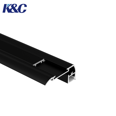 LED Staircase Aluminum Profile 6063 High-Strength Alloy Custom Length