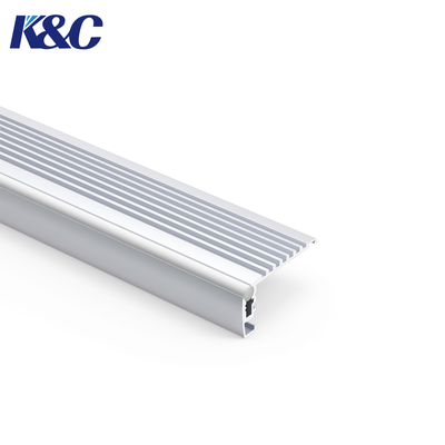 Anodized surface treatment LED step light aluminum profile 6063 high-strength alloy