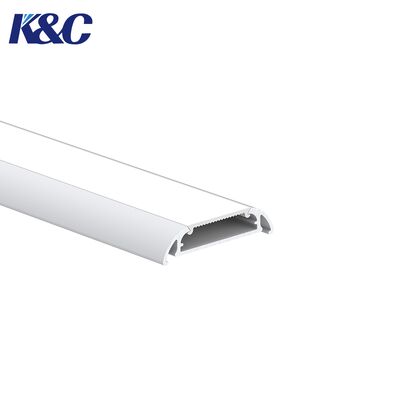 6063 LED Aluminum Channel K19 with W39.0 × H9.0mm Size and 2M/PCS Customized Length for 24mm LED Strip Lights