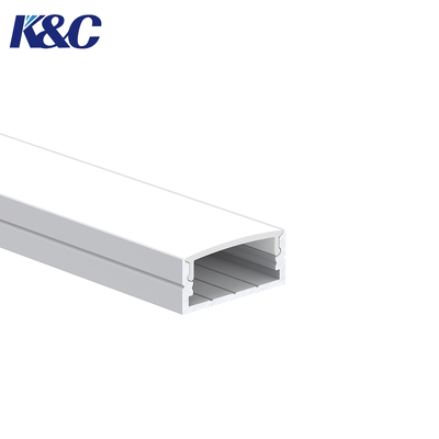 Surface Mounting LED Profile K38: ROHS-Compliant with Diffuser Cover for LED Strip Lighting