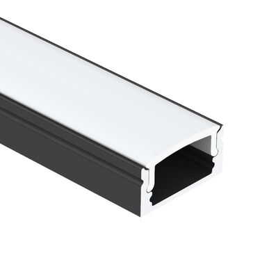 Good price K17 Surface Mounted LED Aluminum Profile with PMMA PC Diffuser for 12mm LED Strip in 6063 T5 Alloy online