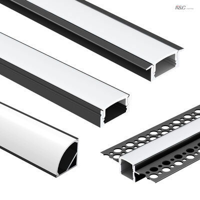 Good price 6063 T5 Aluminum Alloy LED Aluminum Profile with 5-Year Warranty for LED Strips up to 12mm Width online