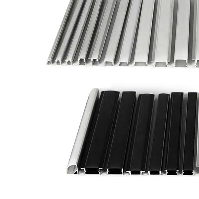 Good price 6063 T5 Aluminum Alloy LED Aluminum Profile W17.0*H9.0mm with 5-Year Warranty and PC Cover online