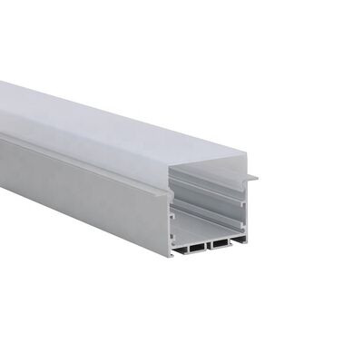 Good price 6063 Series Recessed Aluminum LED Profile with Anodized Surface and 64mm x 50mm Size online