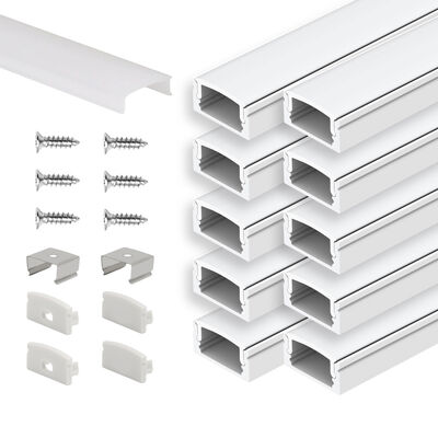Good price 6063 T5 Aluminum Alloy LED Strip Profile with Customizable Length and 5-Year Warranty online