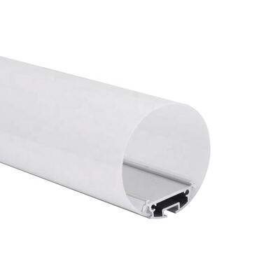 Good price 60mm Round Aluminum 6063-T5 LED Strip Aluminium Profile with Diffuser Cover KN9 online