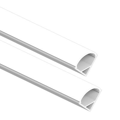 Good price 6063 T5 Aluminum Alloy Corner LED Profile with Sandblasting Oxidation and W16.0*H16.0mm Dimensions online
