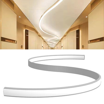 Good price 6063 T5 Aluminum Alloy LED Strip Aluminium Profile with Sandblasting Oxidation and Up & Down Shade Direction online