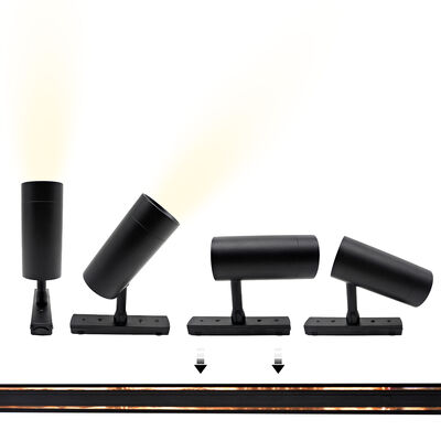 Good price 48V DC Magnetic Track Light with 50000 Hours Lifespan and Dimmable LED Rail Light System online