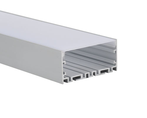 W75*H35 Suspended linear lighting LED Strip Aluminium Profile with PC diffuser Cover