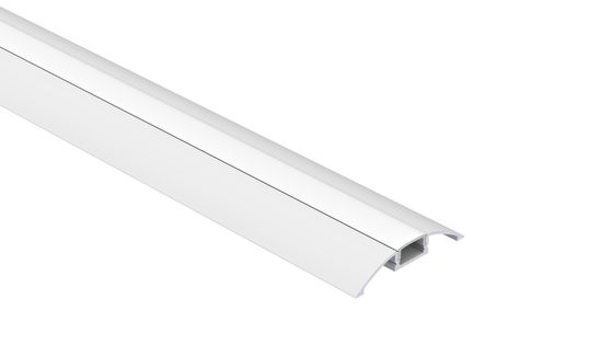Les strip profile for Surface Mount lighting W56.8*H11.2mm With PC Diffuser Cover