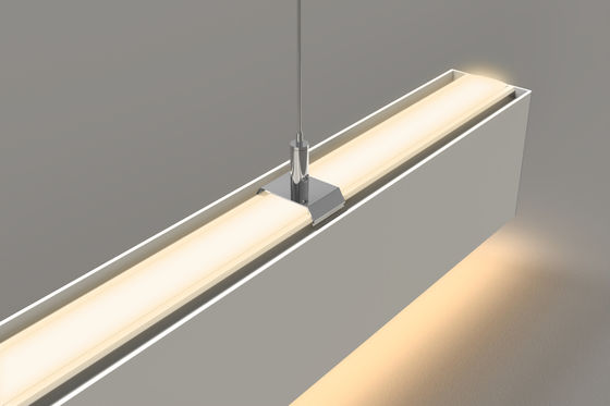 aluminum profile light 35mm width 55mm height within 27.8mm PCB for up&down lighting