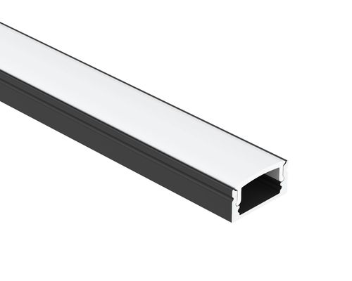 6063 Anodized Aluminium Led Profile IP20 PC PMMA For Decoration Light