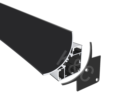 IP20 LED Corner Aluminium Profile Channel For Led Strip Light