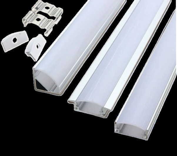 Recessed Aluminum LED Profile Lights Cabinet Lamp Led Strip Light ...