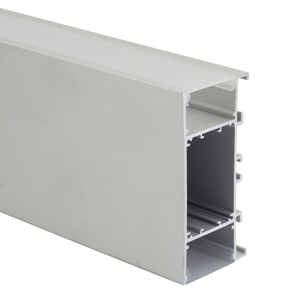 6063 T5 100lm/W Led Strip Aluminum Profile PC PMMA For Wall Lighting